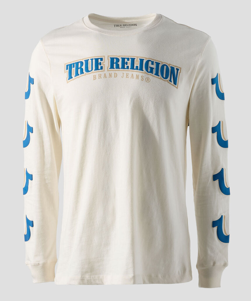 True Religion Repeated Horseshoe Long Sleeve
