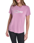 DKNY Logo-Print Round-Neck