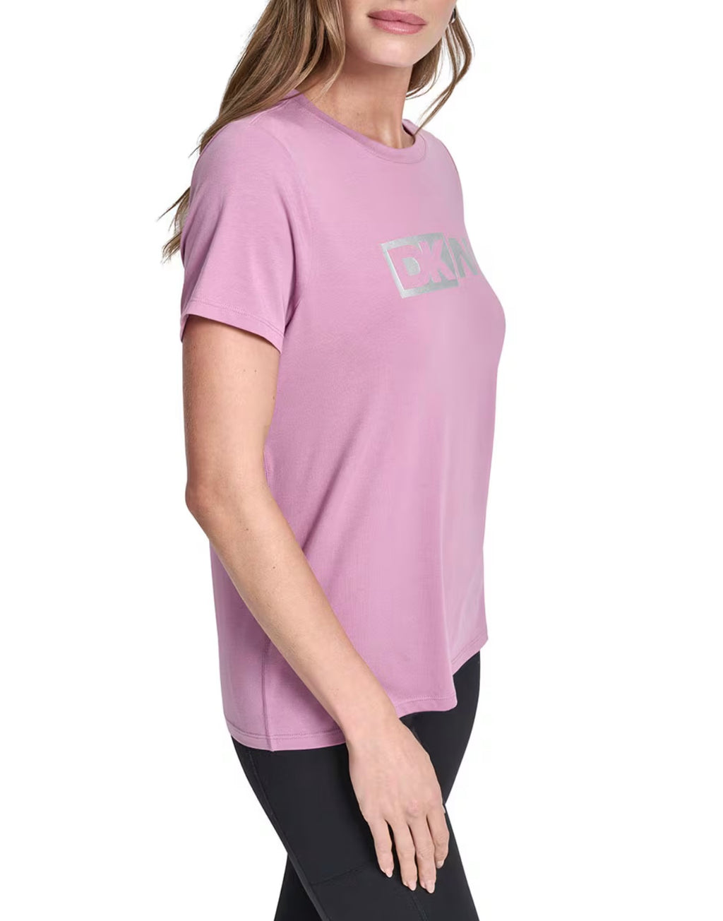 DKNY Logo-Print Round-Neck