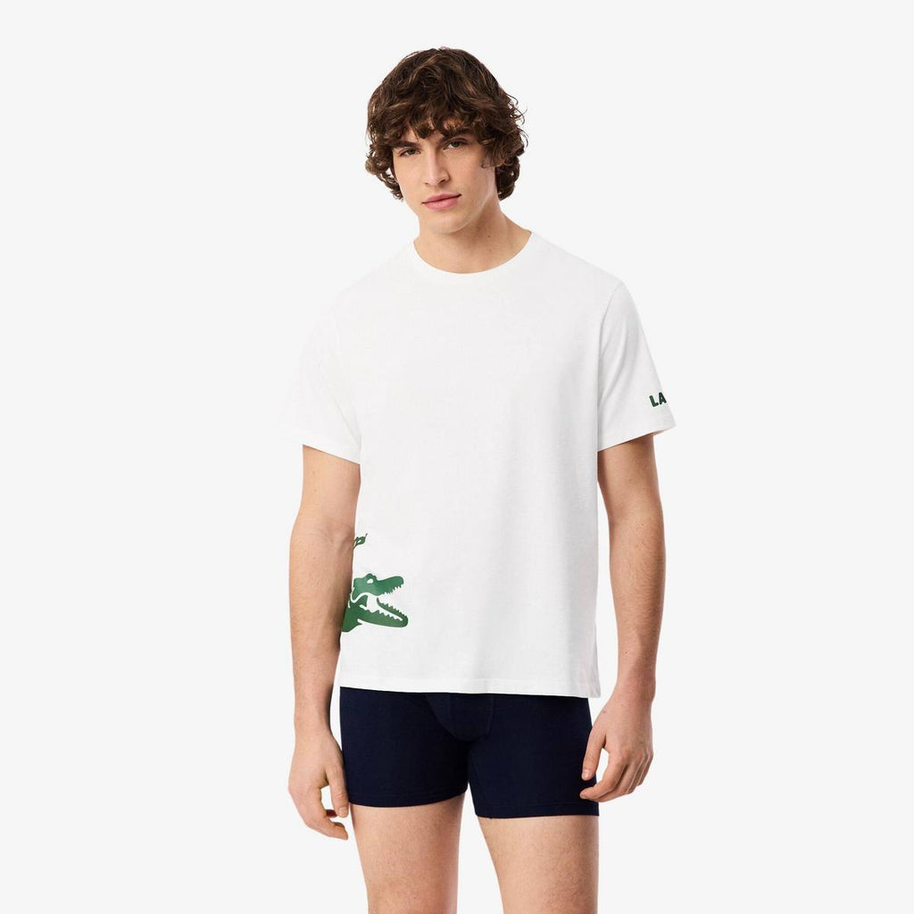 Lacoste Printed Cotton Lounge
