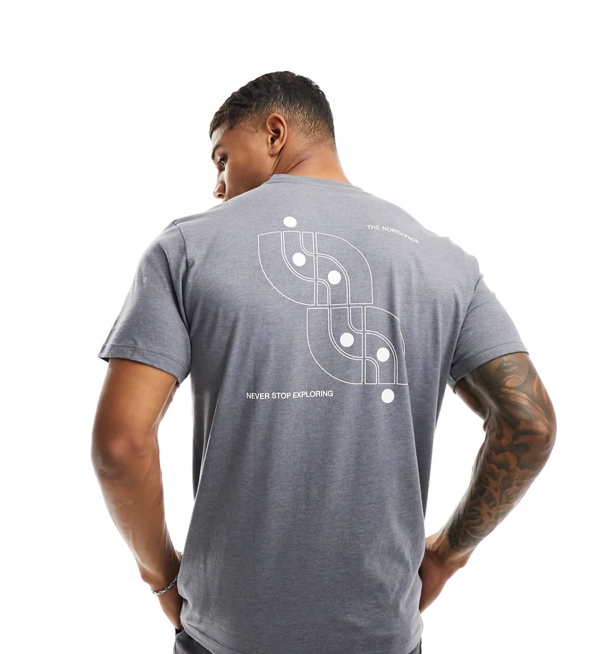 The North Face Half Dome contoured back print