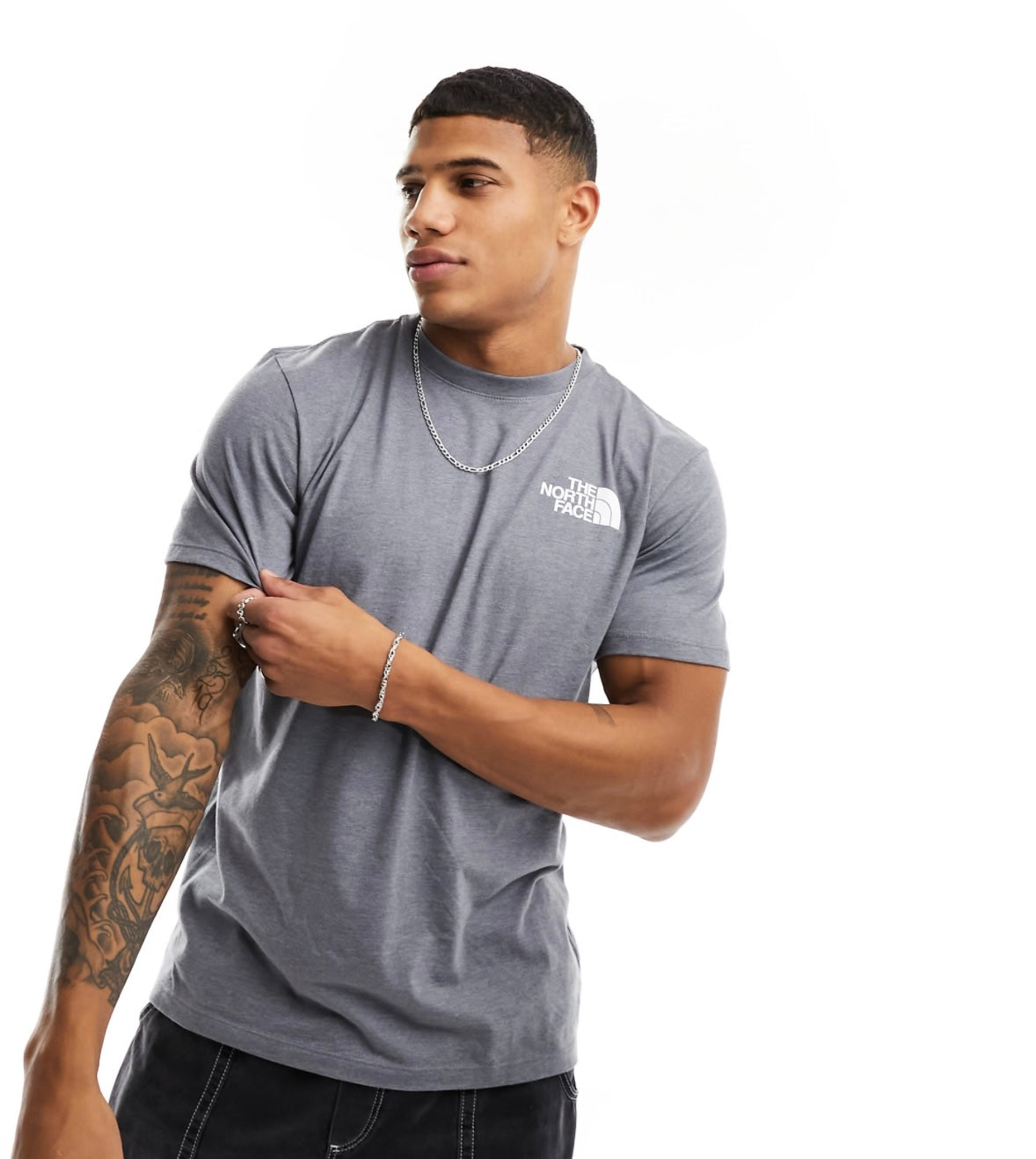 The North Face Half Dome contoured back print