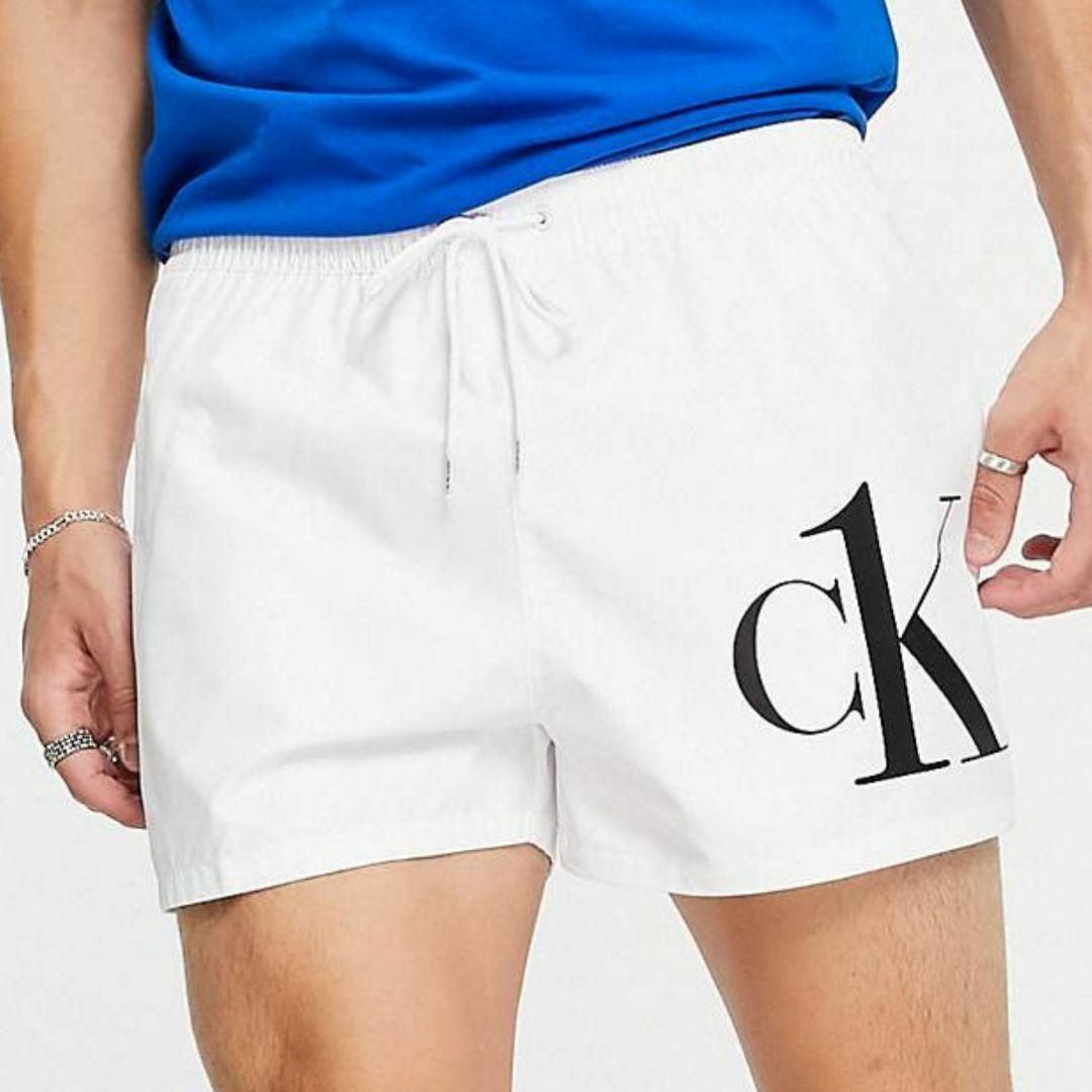 CALVIN KLEIN Short Drawstring Swim Shorts