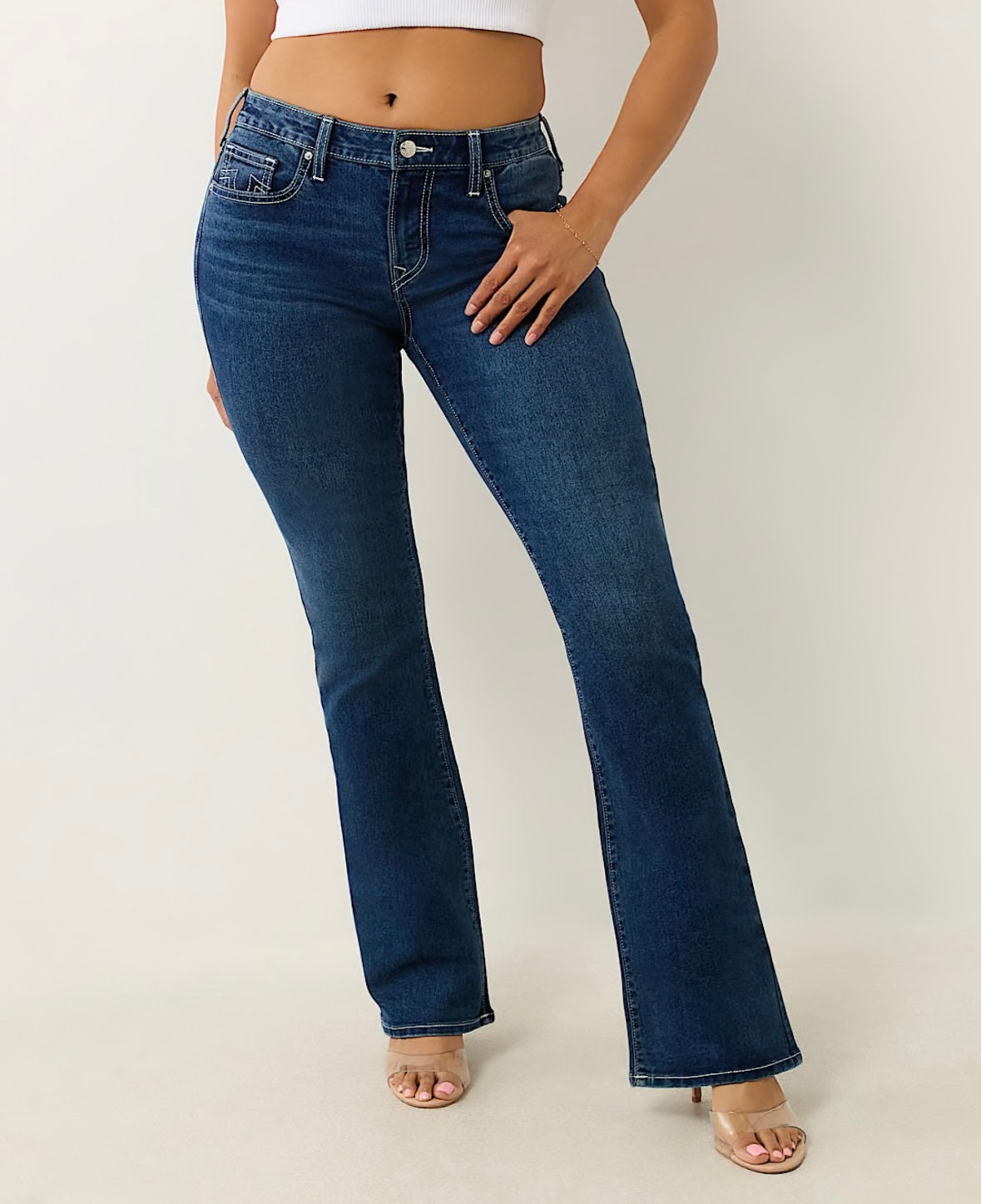 True Religion Halle High Rise Super Skinny Jean