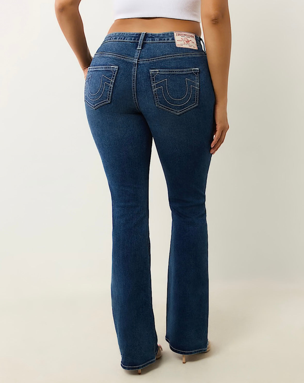 True Religion Becca Mid Rise Bootcut Jean
