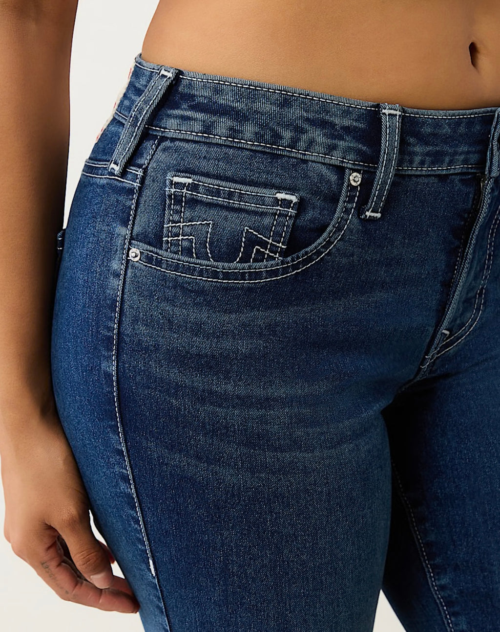 True Religion Becca Mid Rise Bootcut Jean