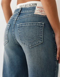 True Religion Elastic Brief Bobbi Baggy Jean Blue Radiance
