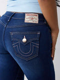 True Religion Joey Mid Rise Flare Jean