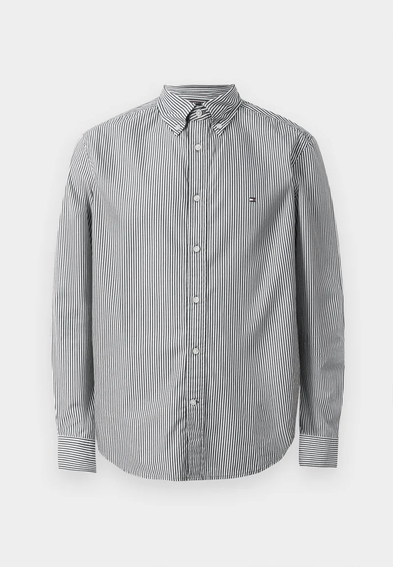 Tommy Hilfiger Regular Fit Shirt in Dark Grey