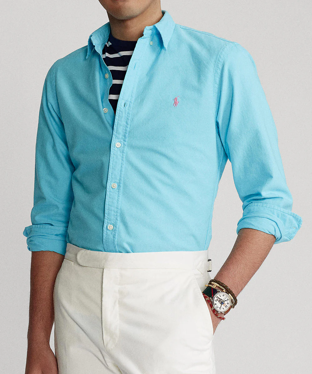 Polo Ralph Lauren Classic Fit Plaid Oxford Shirt