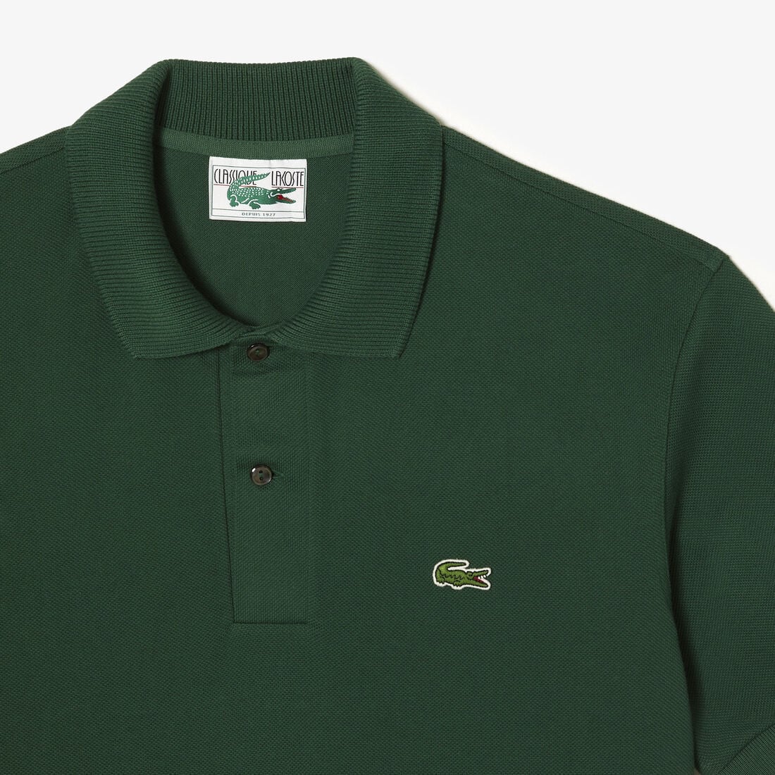 Lacoste Classic Fit Organic Cotton Pique Polo Shirt