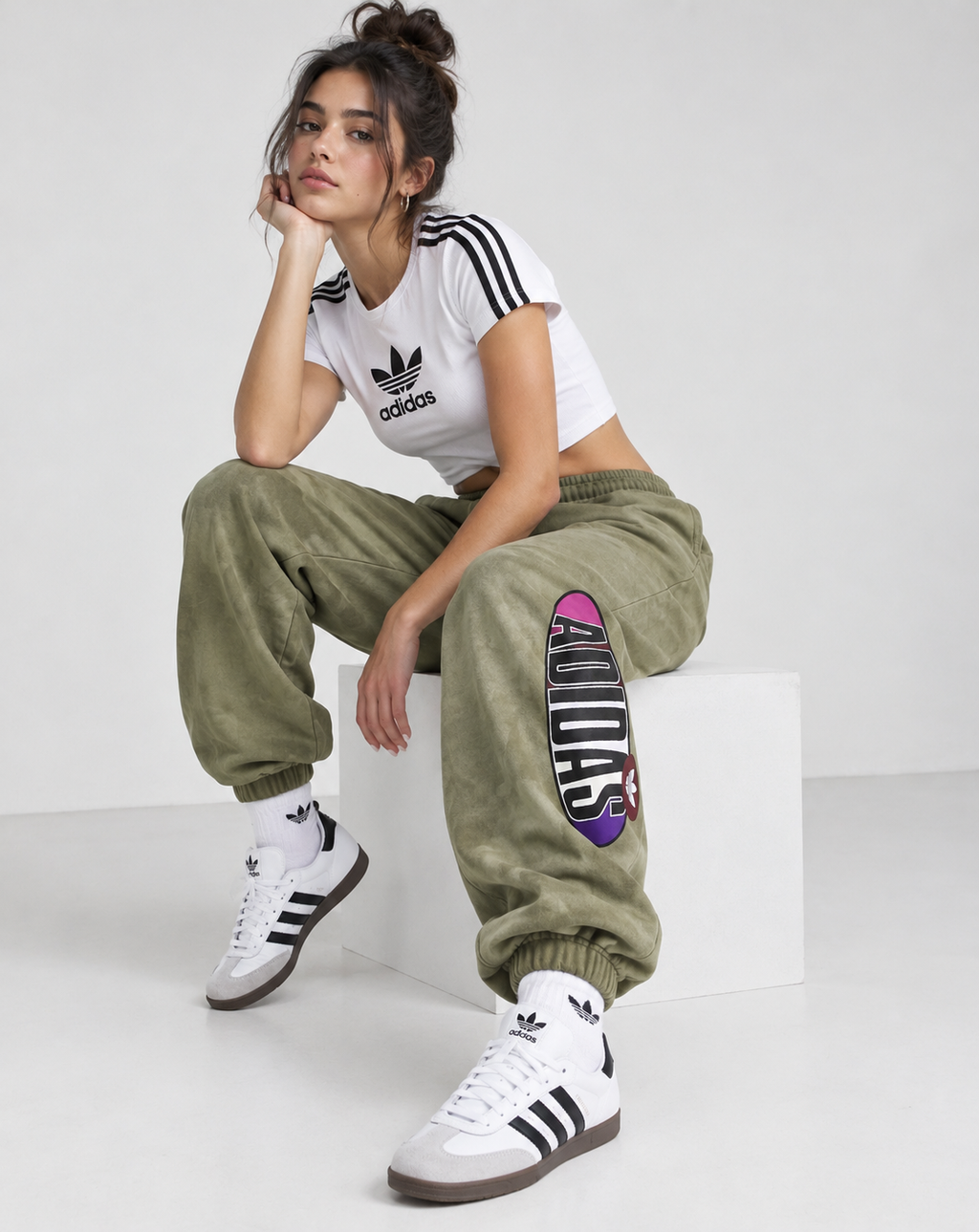 Adidas Originals 'Area 33' tapered joggers