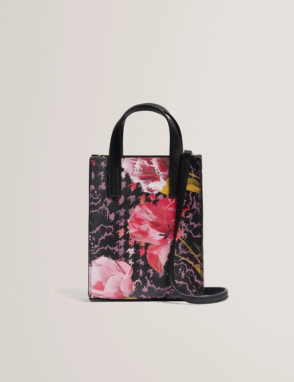 TED Baker Black Floral Check Print