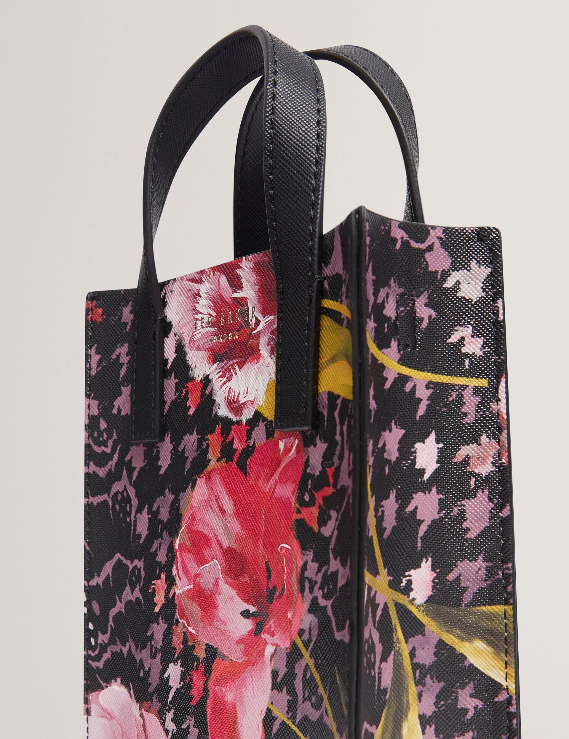 TED Baker Black Floral Check Print