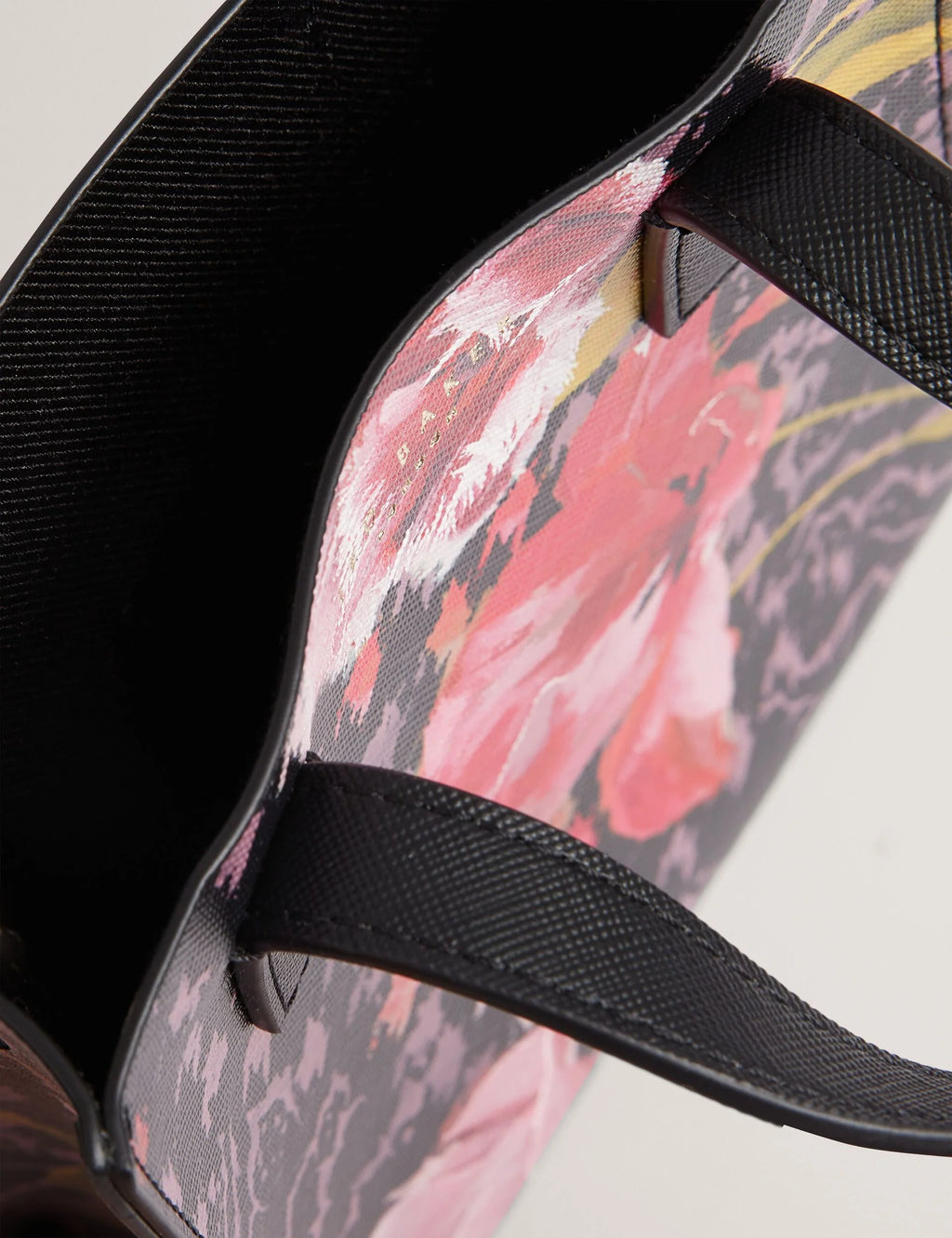 TED Baker Black Floral Check Print