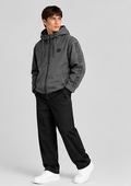 Michael Kors Men's Hooded Softshell Jacket with Faux Sherpa Lining