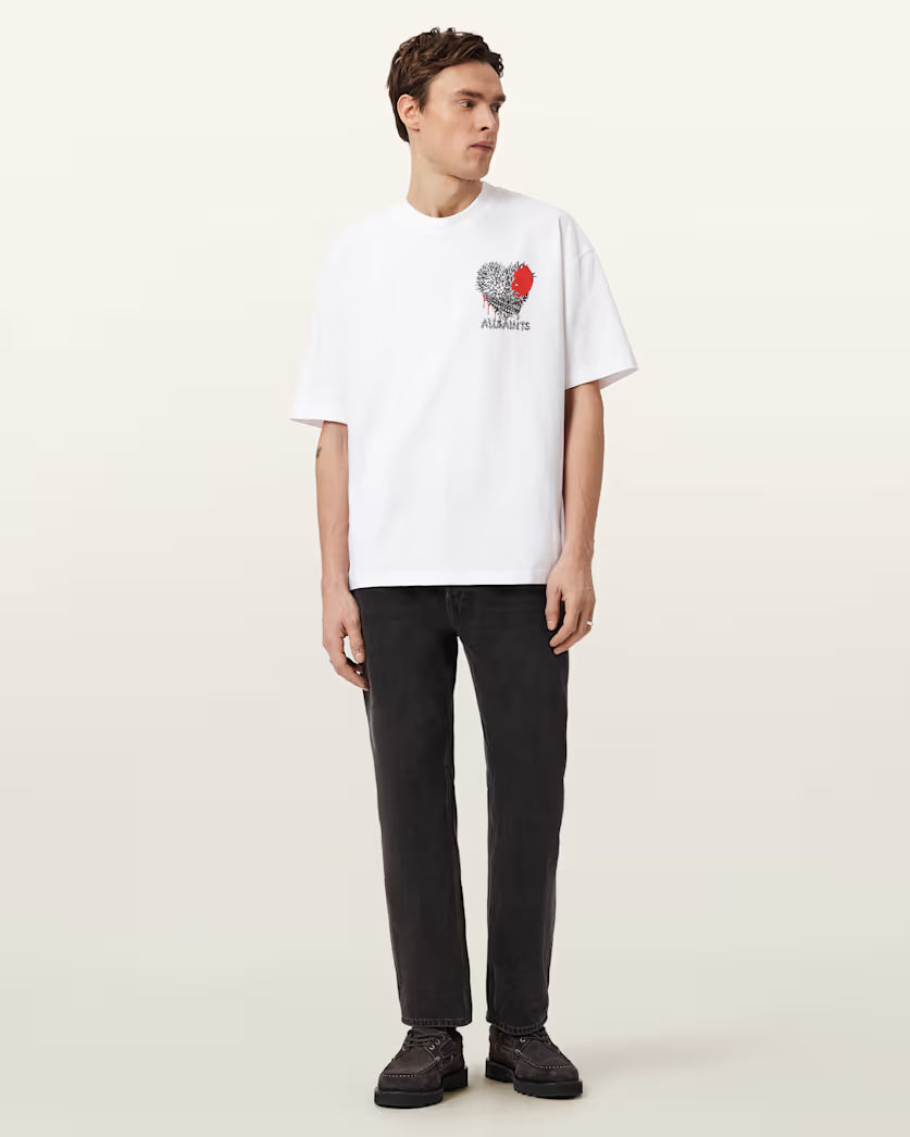 ALLSAINTS CHASTE OVERSIZED GRAPHIC T-SHIRT