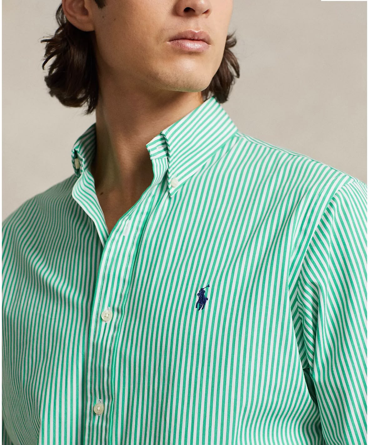 Polo Ralph Lauren slim fit - shirt green