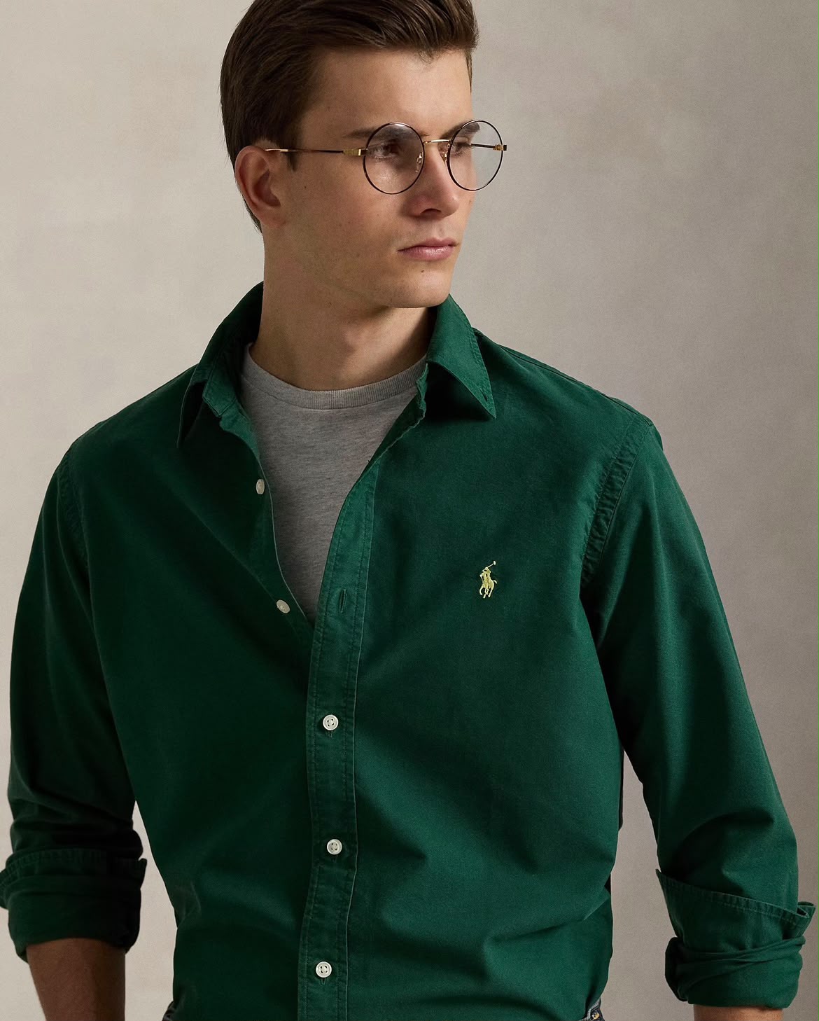 Polo Ralph Lauren Garment Dyed Oxford Button-Down Shirt Classic Fit