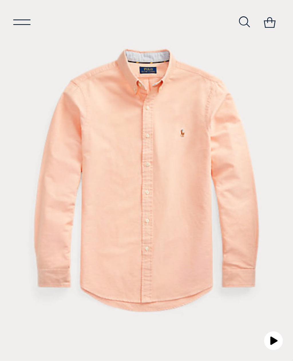 Polo Ralph Lauren Garment Dyed Oxford Button-Down Shirt Classic Fit