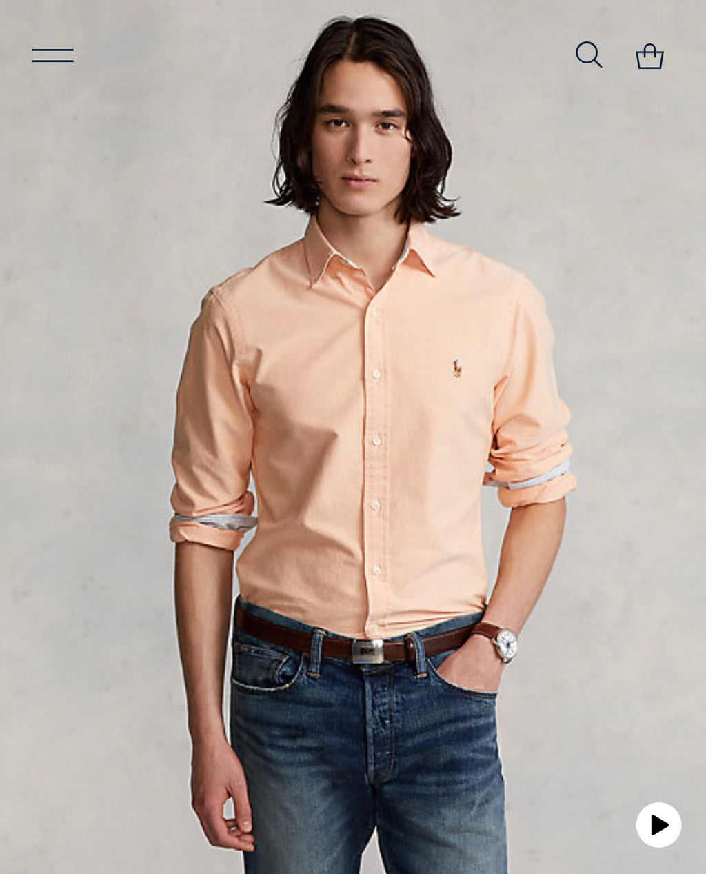 Polo Ralph Lauren Garment Dyed Oxford Button-Down Shirt Classic Fit
