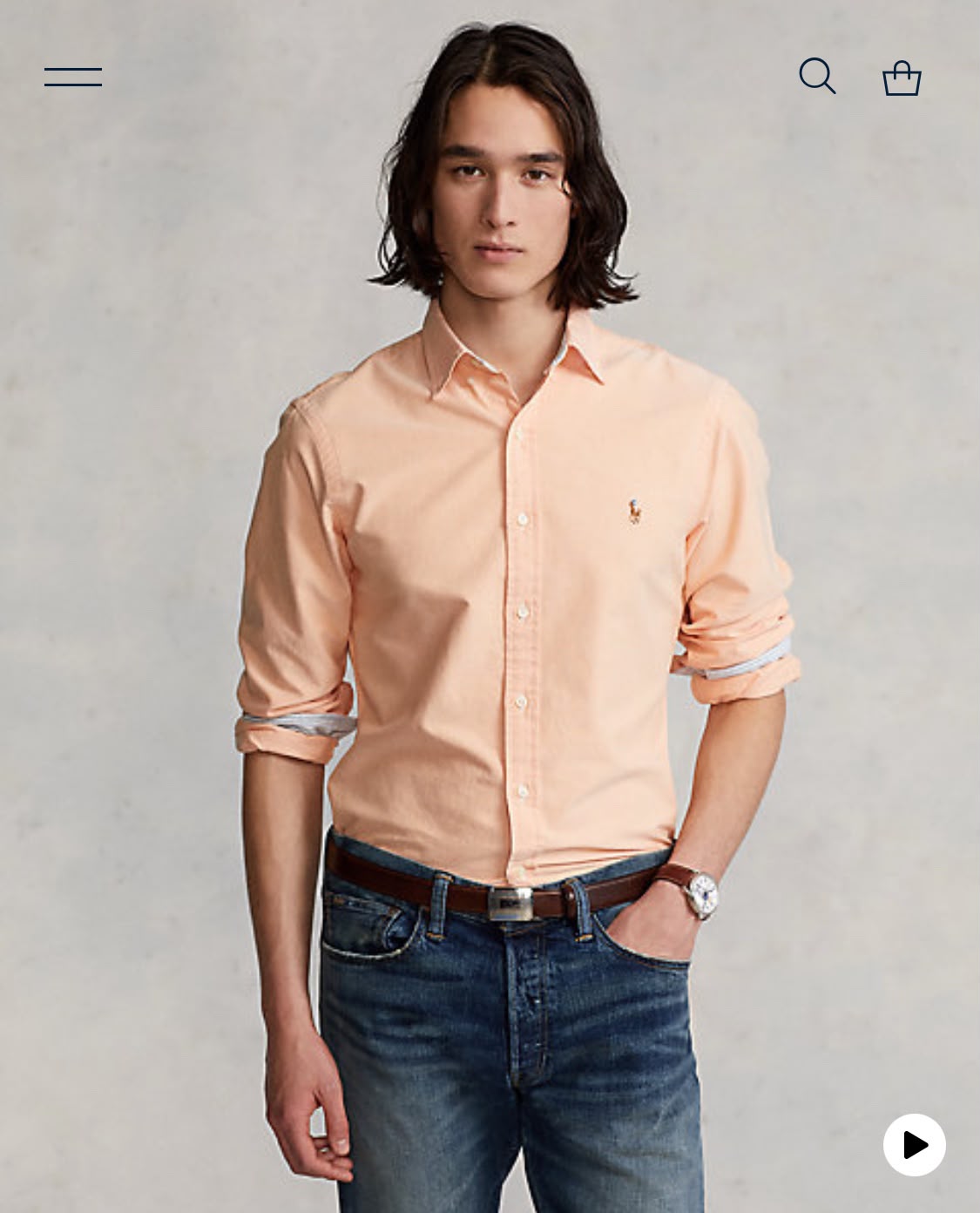 Polo Ralph Lauren Garment Dyed Oxford Button-Down Shirt Classic Fit