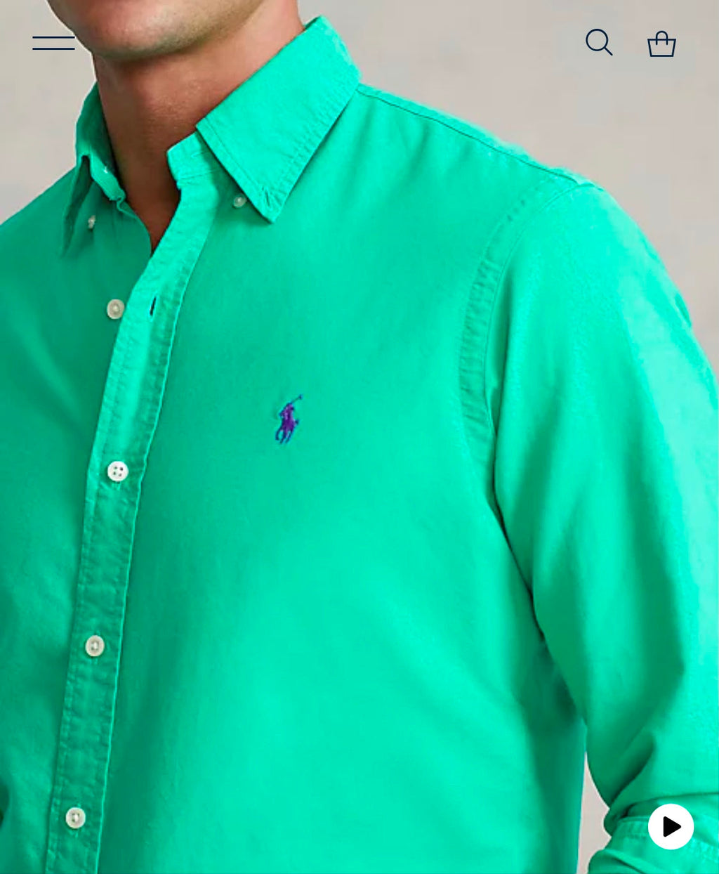 Polo Ralph Lauren Garment Dyed Oxford Button-Down Shirt Classic Fit