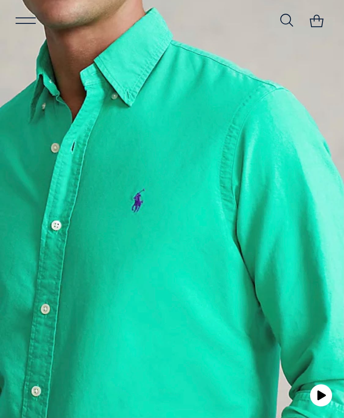 Polo Ralph Lauren Garment Dyed Oxford Button-Down Shirt Classic Fit