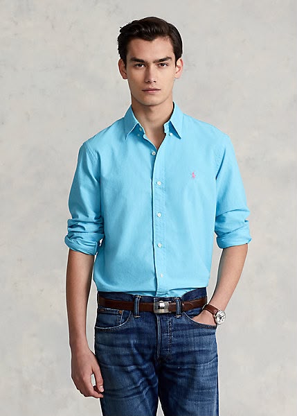 Polo Ralph Lauren Classic Fit Garment-Dyed Oxford Shirt