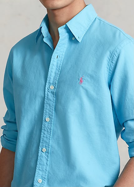 Polo Ralph Lauren Classic Fit Garment-Dyed Oxford Shirt