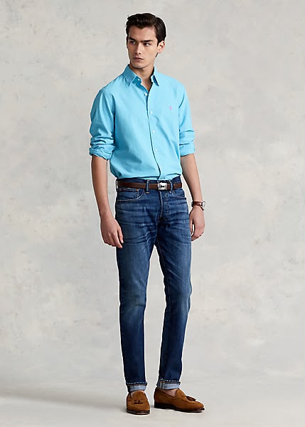 Polo Ralph Lauren Classic Fit Garment-Dyed Oxford Shirt