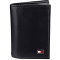 Tommy Hilfiger Men's Genuine Leather Trifold Wallet