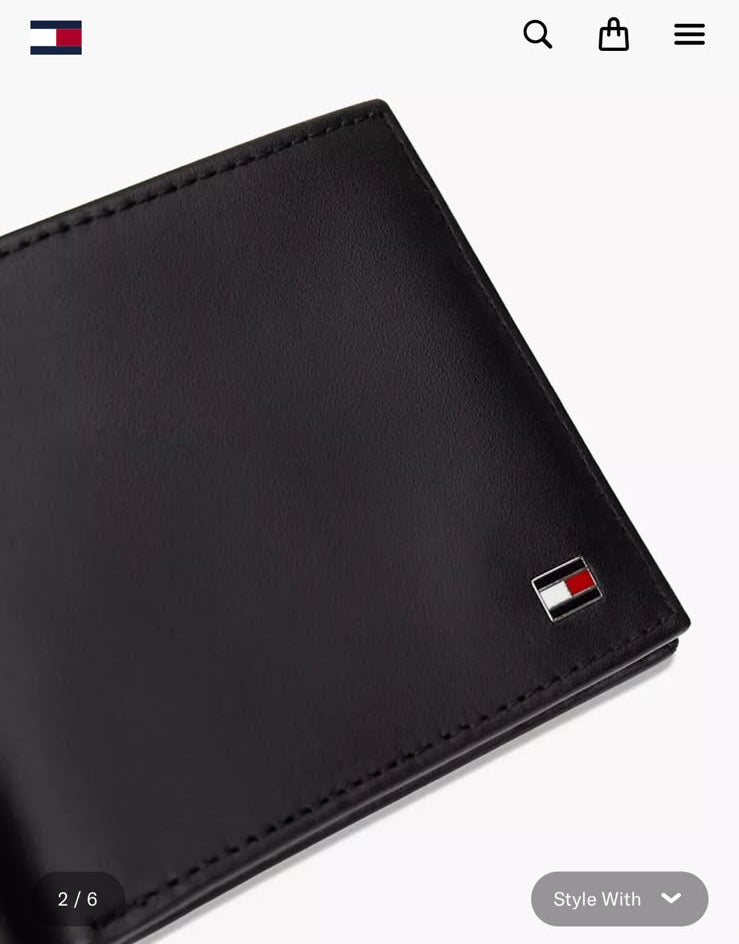 Tommy Hilfiger Men's Leather Wallet