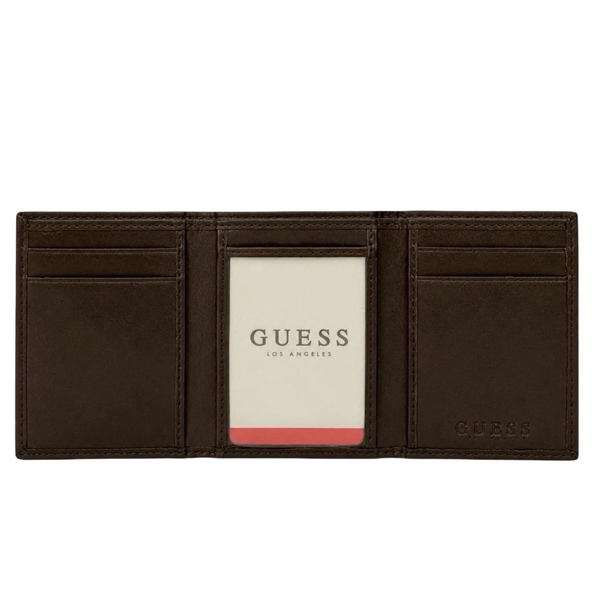 Guess Men Leather Trifold Wallet Wallet