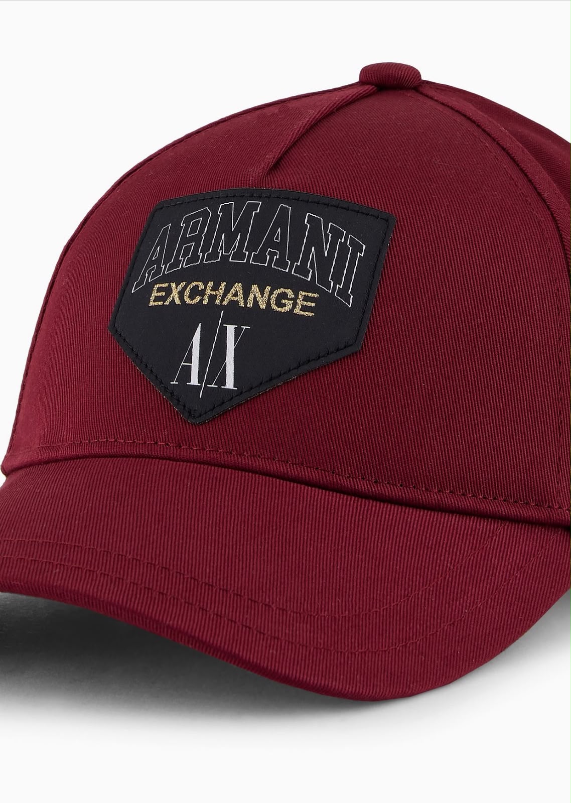 Armani Exchange Icon Logo Embroidered Cap