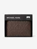 MK Brown Leather Wallet