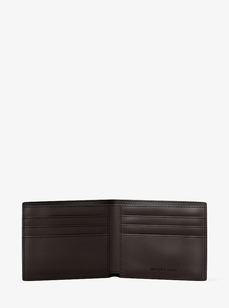 MK Brown Leather Wallet