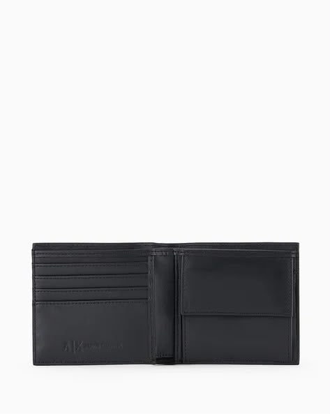 Armani Exchange Grey leather wallet