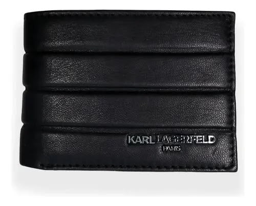 Karl Lagerfeld paris black wallet