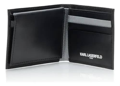 Karl Lagerfeld paris black wallet