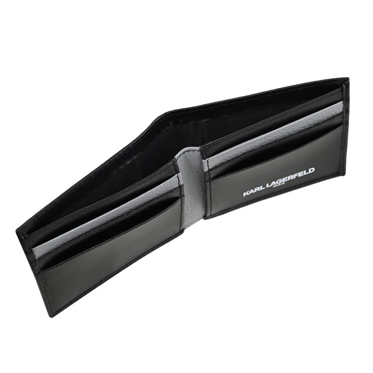 Karl Lagerfeld paris black wallet