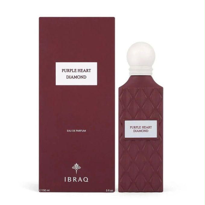 Purple Heart Diamond by IBRAQ Premium Velvet-Touch Luxury Perfume