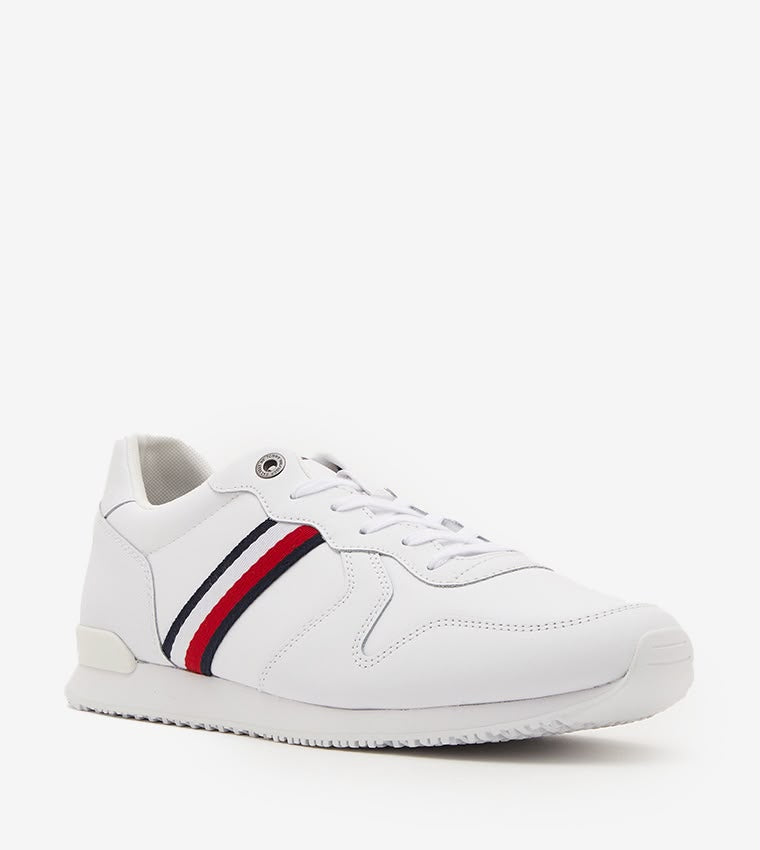 Tommy Hilfiger Iconic Runner Leather Sneakers