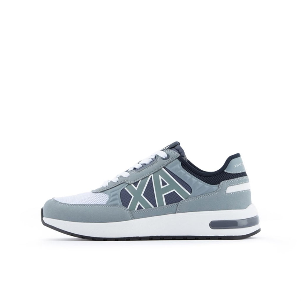 Armani Exchange Men's Logo Lace-Up Retro Running Sneakers