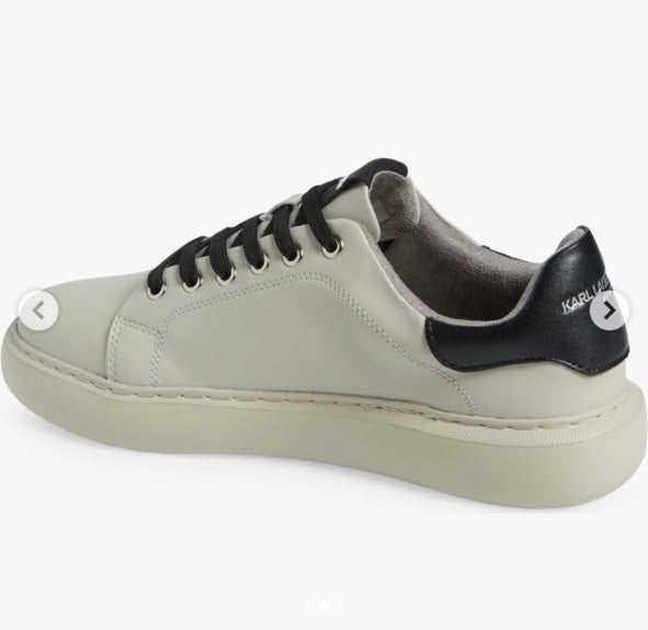 Karl Lagerfeld Men's Karl Head Leather Sneaker
