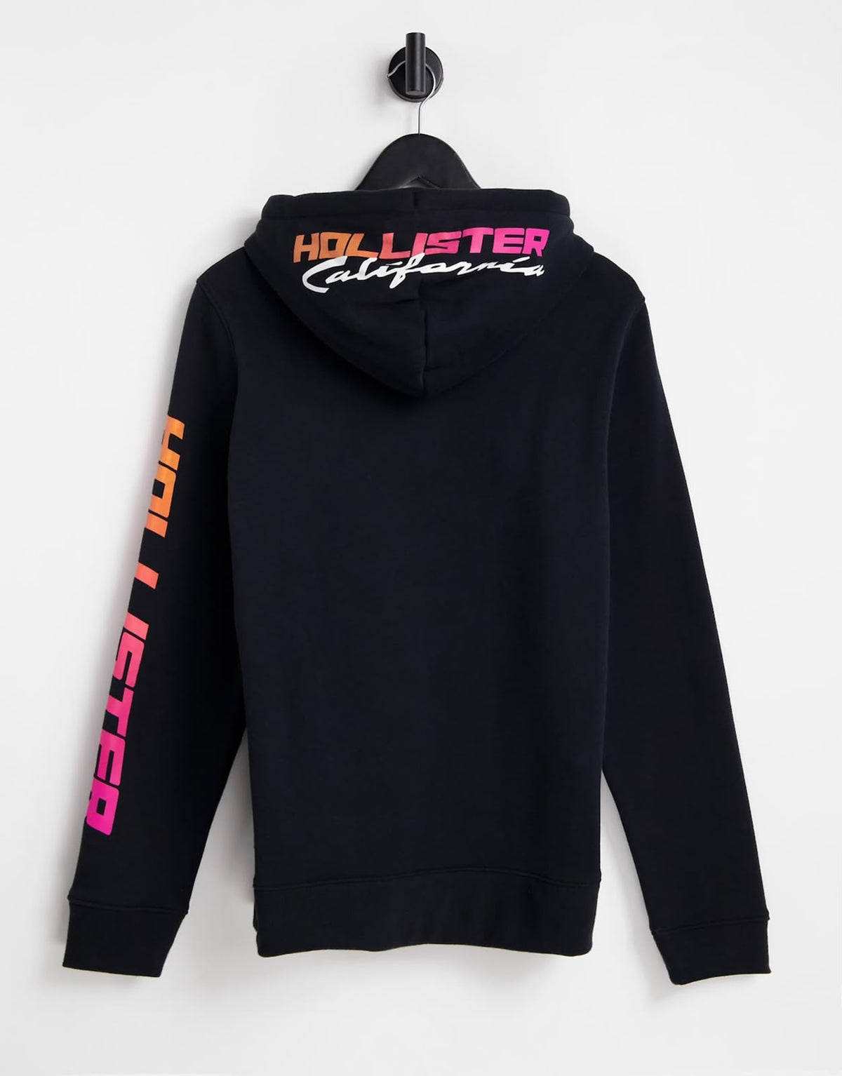 Hollister Men's Contrast Icon Logo Fleece Hoodie