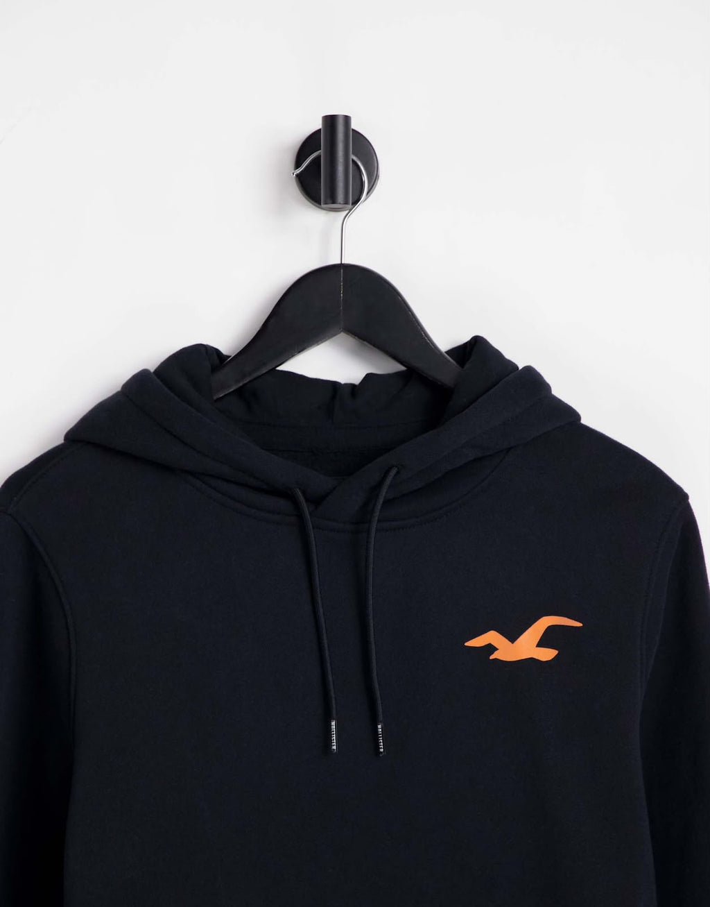 Hollister Men's Contrast Icon Logo Fleece Hoodie