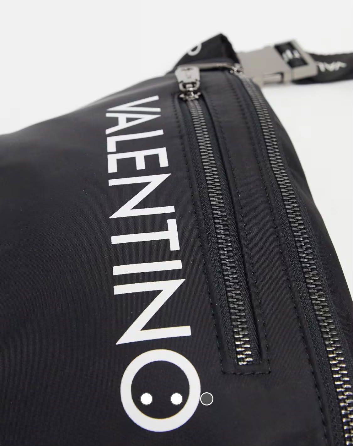 Valentino Kylo large logo bum bag in black