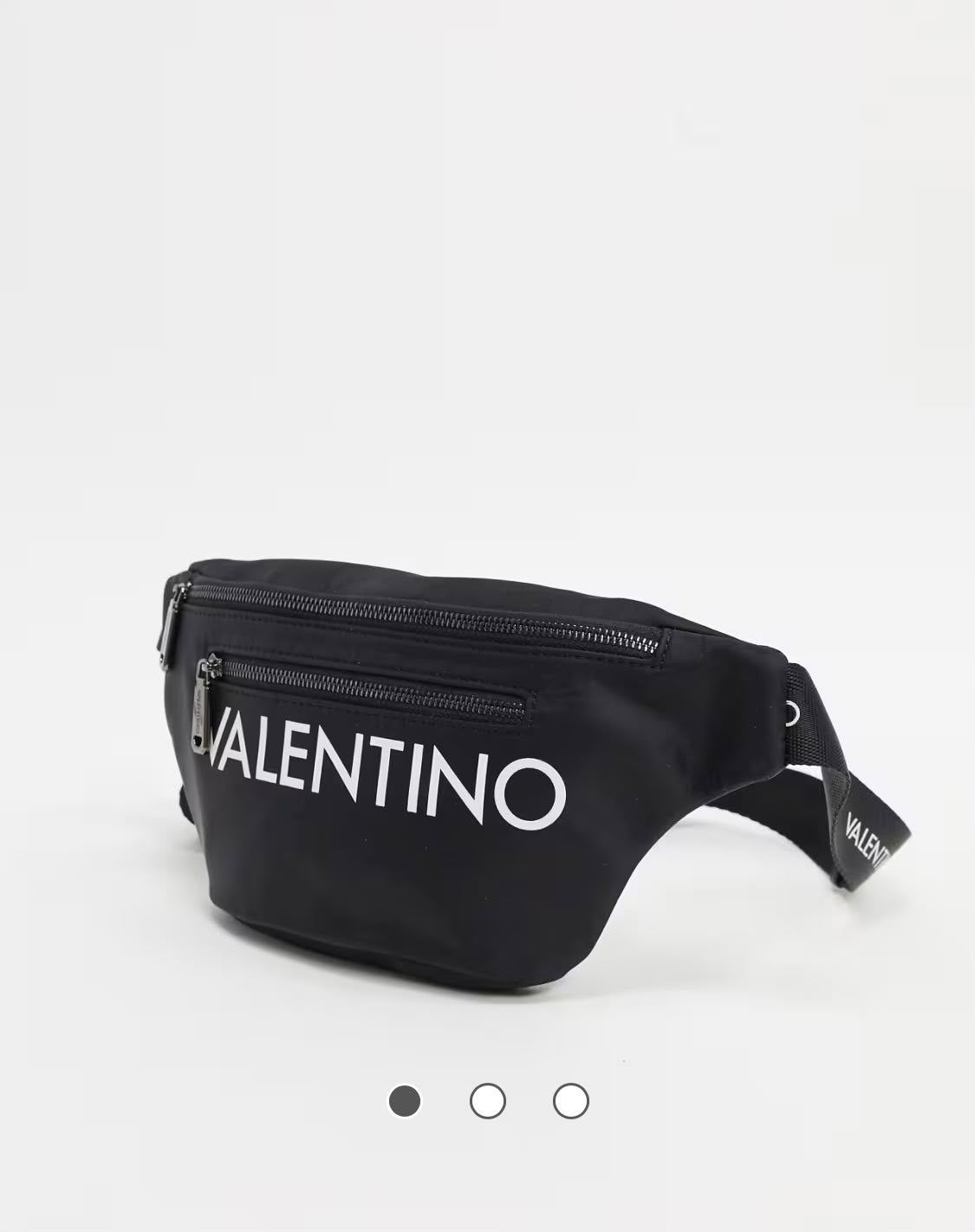 Valentino Kylo large logo bum bag in black