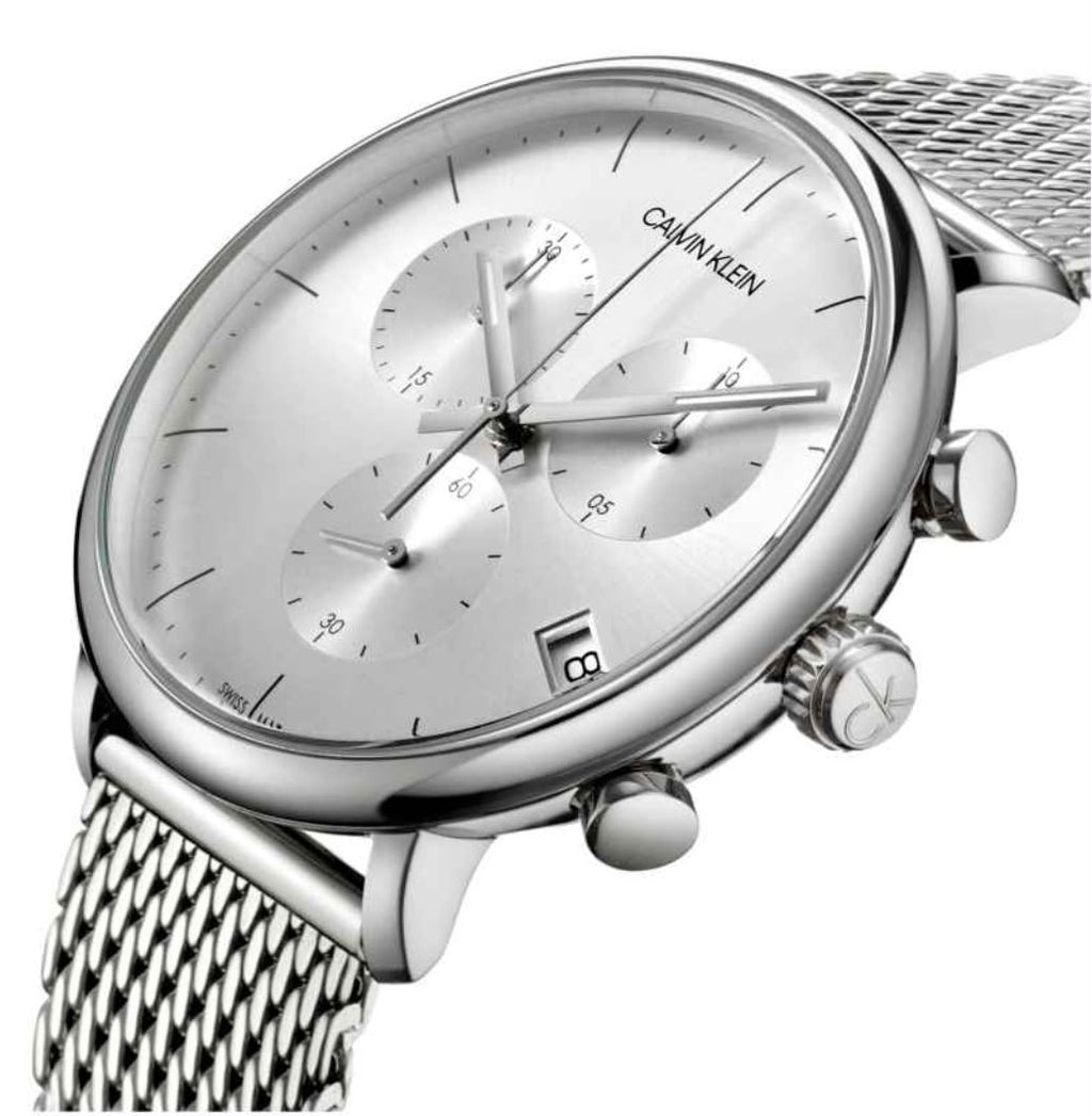 Calvin Klein Men's Quartz Watch, Chronograph Display and Stainless